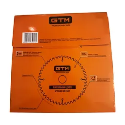 Диск пиляльний GTM 210×30мм, 48 зубів, по дереву (SBW-21048) - мініатюра 3