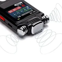 Цифровий диктофон з таймером Sttwunake V59 stereo 8 Gb, чорний (100088) - мініатюра 4