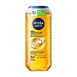 Гель для душу Nivea MEN Active Energy 24H Fresh Effect Shower Gel 250 мл (9005800341637)