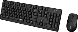 Комплект RAPOO X1500 Wireless Keyboard &amp; Mouse black (13073) - мініатюра 3