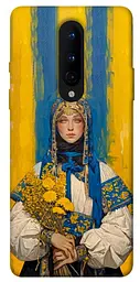 TPU чохол Demsky Ukrainian woman для OnePlus 8