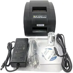 Термопринтер чеків Xprinter XP-C58H 120mm (USB+RJ11) - мініатюра 2