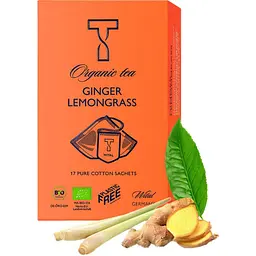 Чай трав'яний Wital Organic Ginger Lemongrass органічний 17 пакетиків 42.5 г - мініатюра 2
