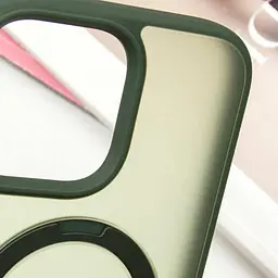 Чохол Ummi Colorful with MagSafe HQ Ring для Apple iPhone 16 Pro (6.3) Green - мініатюра 6