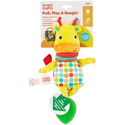 Іграшка-підвіска музична Bright Starts Pull, Play & Boogie Musical Activity Toy (13088) - мініатюра 2