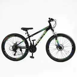 Велосипед спортивний Corso Pulsar PL-26407 26" алюмінієва рама, Shimano 21 швидкість