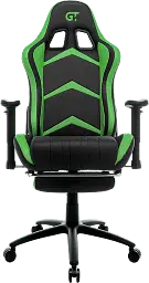 Геймерське крісло GT Racer чорне із зеленим (X-2534-F Black/Green) - мініатюра 2