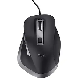 Миша Trust Fyda Comfortable ECO Black/Grey (24728) [93103] - мініатюра 1