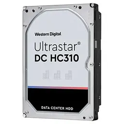 Жорсткий диск Western Digital Ultrastar DC HC310 HDD 3.5" 4 ТБ (HUS726T4TALE6L4 / 0B36040)