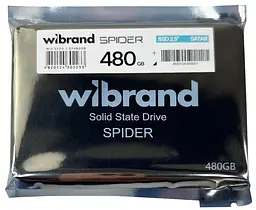 Накопичувач SSD Wibrand Spider 480GB 2.5" 7 мм SATA3 - мініатюра 3