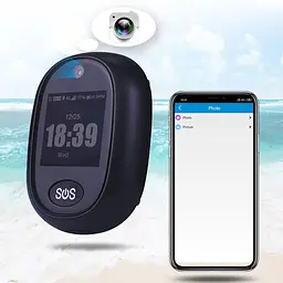 GPS трекер 4G для дітей та літніх людей, сенсорний екран, SOS, відеодзвінки SEtraсker V45SE (100627-SE) - мініатюра 4