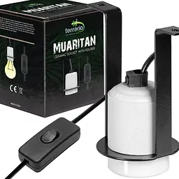 Світильник керамічний патрон Terrario Muaritan Ceramic Socket 200W - мініатюра 2