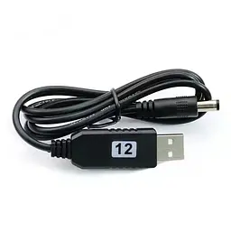 Кабель GRAND для Wi-Fi роутера USB to DC 5.5 x 2.5 мм з тригером 9-12 вольт - мініатюра 2