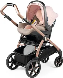 Коляска універсальна 3 в 1 Peg-Perego Book Mon Amour SLK Rose Gold (PACK-BOOK31SLK0001) - мініатюра 5