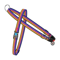Шлея для собак WAUDOG Nylon з QR-паспортом "Лінія 1" L (5433)