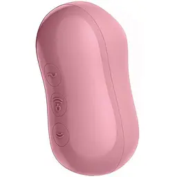 Вакуумний стимулятор із вібрацією Satisfyer Cotton Candy Розовий - мініатюра 6