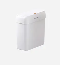 Відро для сміття з кришкою Joybos Z39 для ванної кімнати (JBS-LJT-S02B2-JWT) - мініатюра 2