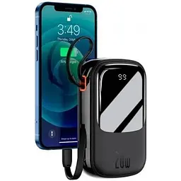 Зовнішня батарея Baseus Qpow Pro (With Lightning Cable) 20000mAh 20W 5A (PPQD060201) - мініатюра 2