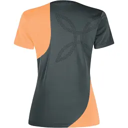 Футболка Montura Mix-Up T-shirt Woman M Piombo/Melon - мініатюра 2