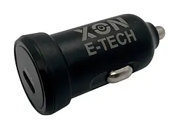 Автомобільний зарядний пристрій XON UniLink Type-C 30W Black (CU001C30WB 3487) - мініатюра 3