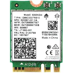 WiFi Модуль Mini PCI-e (M.2 2230) Intel 9260 Б/В