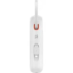 Портативна батарея Baseus QPow2 10000mAh 22.5W Dual-Cable біла (P10055001222-B1) - мініатюра 7