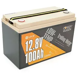 Акумуляторна батарея для ДБЖ Power Queen LiFePO4 12.8 V / 100 А*ч (PowerQueen-128V100Ah-LT)