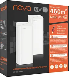 Бездротовий маршрутизатор (роутер) Tenda MX12 2-pack (MX12-KIT-2) - мініатюра 5