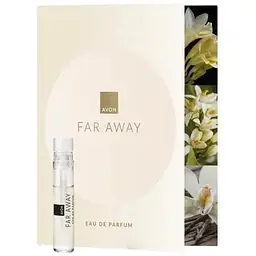 Листівка з пробним зразком Avon Far Away 0.6 мл