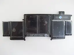 Акумулятор для ноутбука Apple A1493, 71.8Wh (6330 mAh), 6cell, 11.34V, Li-Pol, чорний