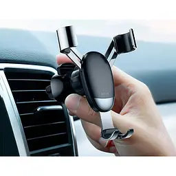Автотримач для телефона Baseus Mini gravity holder SUYL-G01 - мініатюра 2