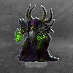 Акрилова колекційна фігурка World of Warcraft Гул'дан 15 см - мініатюра 1