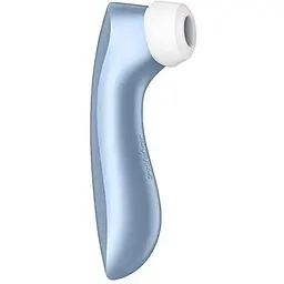 Вакуумний кліторальний стимулятор з вібрацією Satisfyer Pro 2+ (блакитний)