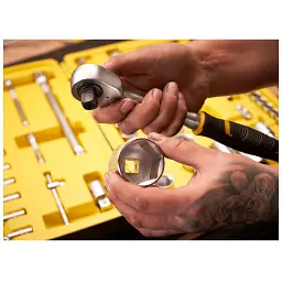 Набір інструментів Stanley FatMax Maxi-Drive торцевих 1/4", 1/2", 81 шт., кейс (FMMT82826-1) - мініатюра 12