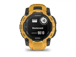 Смарт-годинник Garmin Instinct 3 50mm Solar Sunburst with Sunburst/Gray Band (010-02935-02/42) - мініатюра 8