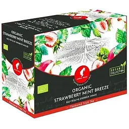 Чай органічний фруктовий Julius Meinl Bio Полунично-м'ятний бриз 20х4 г - мініатюра 1