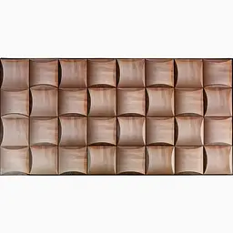 Декоративна ПВХ панель дерев'яні квадрати Sticker Wall 960х480х4мм (1060)