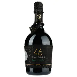Вино ігристе 46 Parallel Grand Admiral Brut Nature, біле, брют, 0,75 л - мініатюра 2