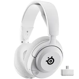 Ігрова гарнітура SteelSeries Arctis Nova 5 Wireless White MultiPlatform (61671) - мініатюра 2