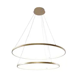 Світильник підвісний Zuma Line 2023200-GD Breno Led 2x60W 3000K 4000K 6000K 3200Lm IP20 Gold