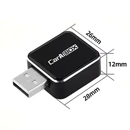 Бездротовий USB Адаптер CarAIBOX 2в1 для автомобіля з Apple CarPlay або Android Auto, WiFi 5G, Bluetooth 5.0 (пошкоджене пакування) - мініатюра 8