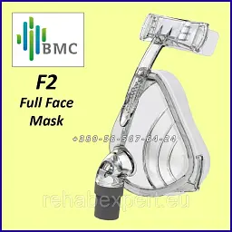 Маски для апаратів повнолицева BMC-F2 для CPAP та BiPAP, розмір M - мініатюра 3