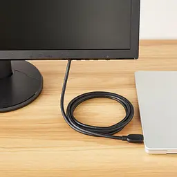 Кабель Amazon Basics HDMI, 3 упаковки, 6 футів, 4K при 60 Гц, високошвидкісний 4K HDMI 2.0 шнур (18 Гбіт/с), 2160p, 48 біт - мініатюра 7