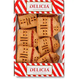 Печиво Delicia Шале цукрове 0.25 кг (938157) - мініатюра 2