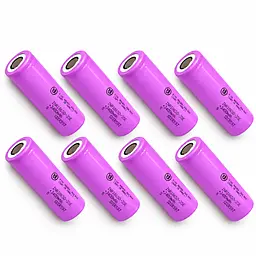 Аккумуляторы Samsung INR18650-35E 3400 mAh Li-ion 3.7 В 8A 18650 без защиты – комплект 8 шт 2026 год