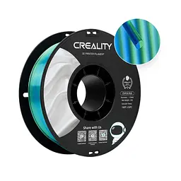 Пластик для 3D-принтера Creality PLA silky shine 1кг, 1.75мм, blue-green (3301120011) - мініатюра 2