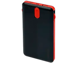 Універсальна зарядна батарея Power Bank Sword SW-20PO3 20000mAh (Micro USB Lightning Type-C) Чорно-червоний - мініатюра 2