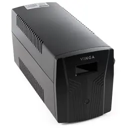 Пристрій безперебійного живлення Vinga LCD 1500VA plastic case (VPC-1500P) - мініатюра 9