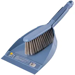 Комплект для прибирання Ardesto Solid Совок та щітка Синій (ARHE1306B)