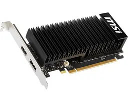 Відеокарта MSI GT 1030 2Gb Low Profile Silent (GT 1030 2GHD4 LP OC) (DDR4, 64 bit, PCI-E 3.0 x16) - мініатюра 2
